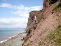 020731 Nova Scotia CA Glooscap Trail rock bluffs