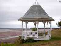 020803 Nova Scotia CA Glooscap Trail Bay of Fundy gazebo