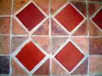 050422 France Provence Camaret Sur Aigues bathroom tile